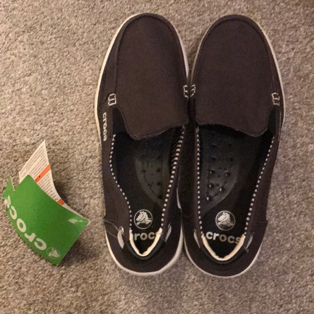 Charcoal Crocs